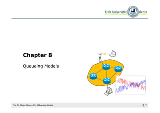 Chapter 8
Chapter 8
Queueing Models
8.1
Prof. Dr. Mesut Güneş ▪ Ch. 8 Queueing Models
 