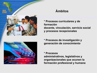 ComunicaciónAprovechar al máximo las nuevas tecnología de la información y la comunicación, poner en marcha certámenes y crear incentivos a quienes lleven a cabo iniciativas y prácticas exitosas