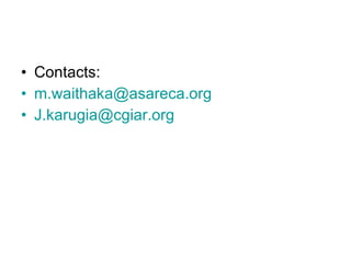 Responding to Rising Food Prices in Eastern and Southern Africa