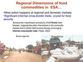 Responding to Rising Food Prices in Eastern and Southern Africa