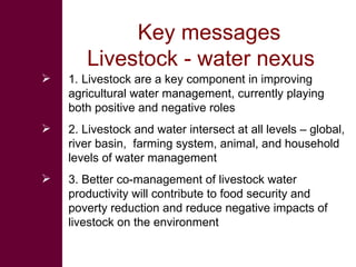 Swimming Upstream The Livestock – Water Nexus, November 2008
