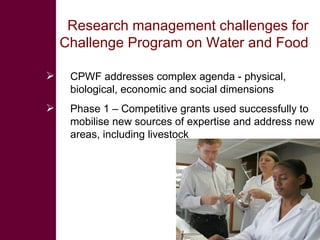 Swimming Upstream The Livestock – Water Nexus, November 2008