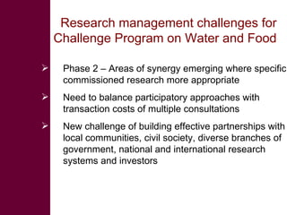 Swimming Upstream The Livestock – Water Nexus, November 2008