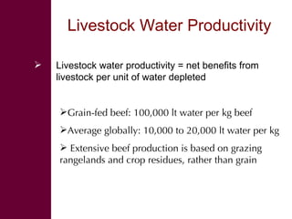 Swimming Upstream The Livestock – Water Nexus, November 2008