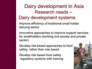 Future research needs to meet livestock development challenges