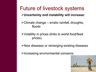 Future research needs to meet livestock development challenges