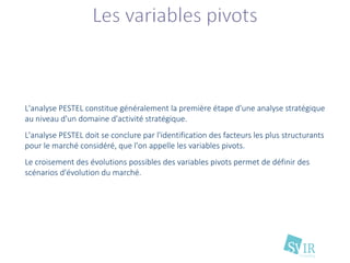 Variables Pivots SWOT PESTEL ou forces de PORTER | PPTX