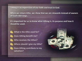 08 the impact of tithing | PPT