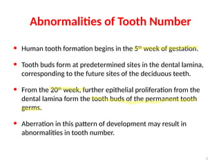 08) TOOTH ABNORMALITIES in dentistry bhjg | PPTX