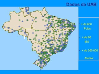 • + de 600
   Polos


• + de 90
    IES


• + de 200.000

    Alunos
 