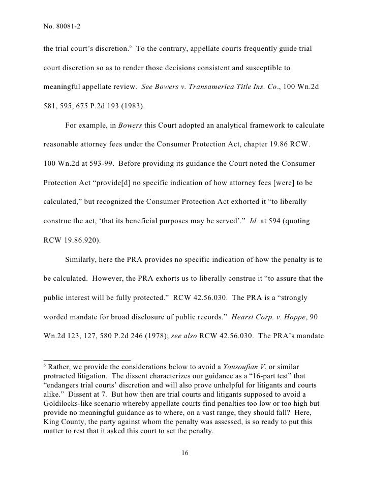 Supreme court case studies answer