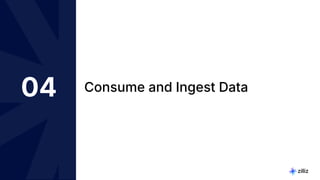 23 | © Copyright Zilliz
23
04 Consume and Ingest Data
 