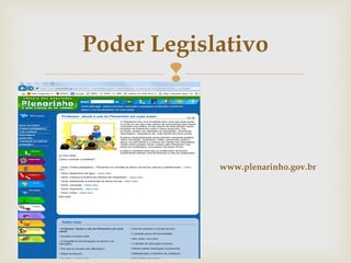 
Poder Legislativo
www.plenarinho.gov.br
 