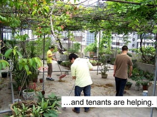 … and tenants are helping. 