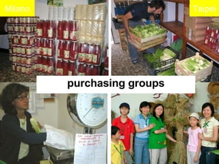 purchasing groups Milano Taipei 