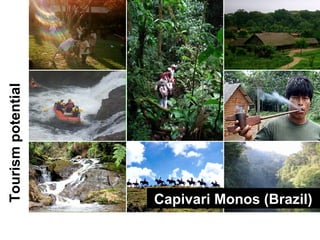 Tourism potential Capivari Monos (Brazil)  