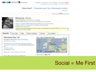 Social = Me First 