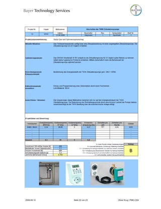 2009-08-14   Seite 20 von 23   Oliver Krug | PME-CSA
 