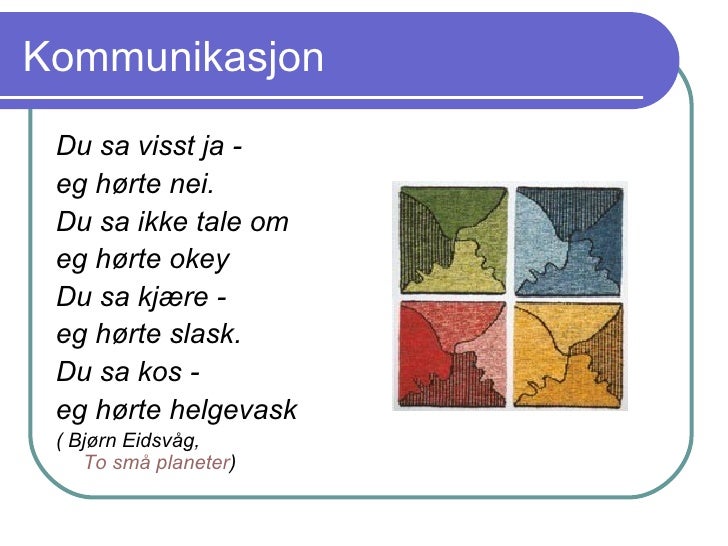 Kommunikasjon