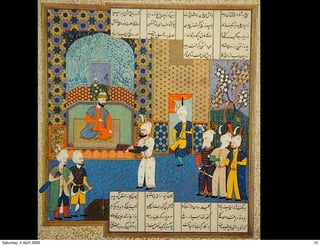 Kalila & Dimna Story @ Institute for Cultural Research 28/3/09