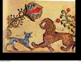 Kalila & Dimna Story @ Institute for Cultural Research 28/3/09