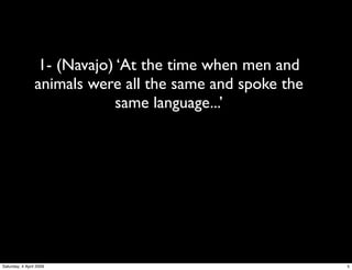 Kalila & Dimna Story @ Institute for Cultural Research 28/3/09