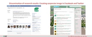 Availability, Accessibility and Applicability of CGIAR Research Results