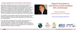 Availability, Accessibility and Applicability of CGIAR Research Results