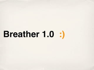 Breather 1.0 :)
 