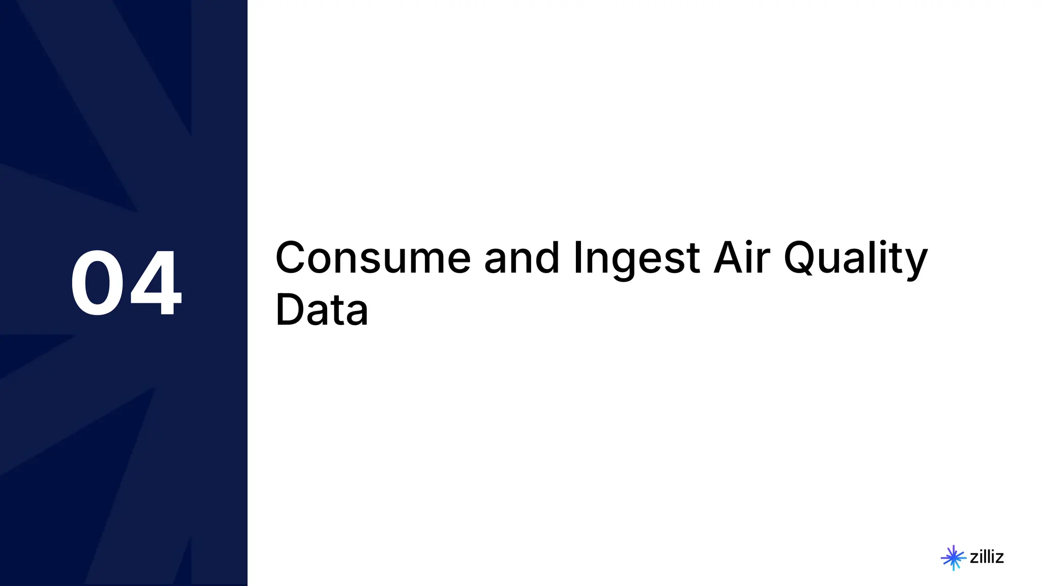 20 | © Copyright Zilliz
20
04 Consume and Ingest Air Quality
Data
 