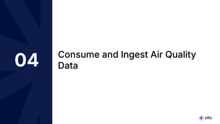 20 | © Copyright Zilliz
20
04 Consume and Ingest Air Quality
Data
 