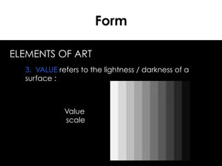 Value Form Element Example 09.03 form, formalism, elements of art-1 | PDF