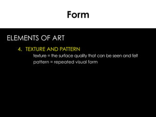 09.03 form, formalism, elements of art-1 | PDF