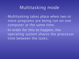 09.1 types of computer operation | PPT