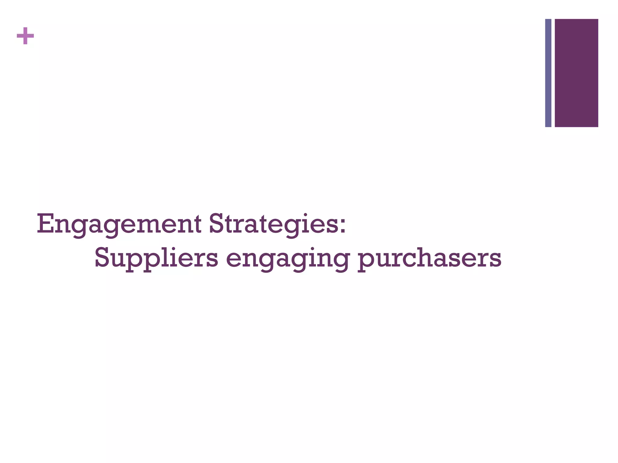 !19
Solution: Send coordinated market signals.
 