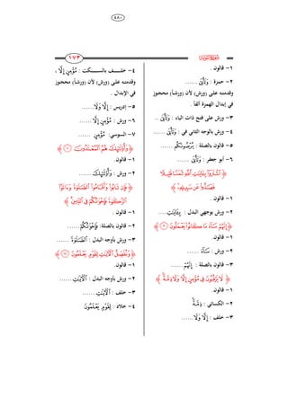 484
871
871
871
871
‫ﮌ‬e
8-. ‫قالون‬
2-: ‫حمزة‬‫ﭸ‬......
‫ـى‬‫ـ‬‫ل‬‫ع‬ ‫ـو‬‫ـ‬‫ت‬‫وقدم‬(‫ورش‬)‫ألن‬(‫ـا‬‫ـ‬‫ش‬‫ور‬)‫ـوز‬‫ـ‬‫ج‬ِ‫م‬
‫ا‬ ‫إبدال‬ ‫ف‬‫مزة‬ ‫ل‬‫ألفا‬.
3-: ‫اليا‬ ‫ذات‬ ‫فتح‬ ‫على‬ ‫ورش‬‫ﭸ‬..
4-: ‫ف‬ ‫الثان‬ ‫بالوجو‬ ‫ورش‬‫ﭸ‬......
5-: ‫بالصلة‬ ‫قالون‬‫ﭶ‬......
6-: ‫جعفر‬ ‫أبو‬‫ﭸ‬......
‫ﮋ‬‫ﮁ‬‫ﮀ‬‫ﭿ‬‫ﭾ‬‫ﭽ‬
‫ﮅ‬‫ﮄ‬‫ﮃ‬‫ﮂ‬‫ﮊ‬
8-. ‫قالون‬
2-: ‫البدل‬ ‫بوج‬ ‫ورش‬‫ﭾ‬....
‫ﮋ‬‫ﮋ‬‫ﮊ‬‫ﮉ‬‫ﮈ‬‫ﮇ‬ ‫ﮆ‬‫ﮊ‬
8-.‫قالون‬
2-: ‫ورش‬‫ﮇ‬......
3-: ‫بالصلة‬ ‫قالون‬‫ﮆ‬......
‫ﮋ‬‫ﮓ‬‫ﮒ‬‫ﮑ‬‫ﮐ‬‫ﮏ‬‫ﮎ‬ ‫ﮍ‬‫ﮌ‬‫ﮊ‬
8-.‫قالون‬
2-: ‫الكسائ‬‫ﮓ‬‫ﮒ‬
3-: ‫خلف‬‫ﮑ‬‫ﮐ‬......
4-: ‫ـكت‬‫ـ‬‫ـ‬‫ـ‬‫ـ‬‫ـ‬‫ـ‬‫ـ‬‫ـ‬‫ـ‬‫ـ‬‫ـ‬‫ـ‬‫ـ‬‫س‬‫بال‬ ‫ـف‬‫ـ‬‫ـ‬‫ـ‬‫ـ‬‫ـ‬‫ـ‬‫ـ‬‫ـ‬‫ـ‬‫ـ‬‫ـ‬‫ـ‬‫ـ‬‫ل‬‫خ‬‫ﮐ‬‫ﮏ‬،
‫ـى‬‫ـ‬‫ل‬‫ع‬ ‫ـو‬‫ـ‬‫ت‬‫وقدم‬(‫ورش‬)‫ألن‬(‫ـا‬‫ـ‬‫ش‬‫ور‬)‫ـوز‬‫ـ‬‫ج‬ِ‫م‬
‫اإلبدال‬ ‫ف‬.
5-: ‫يس‬‫ر‬‫إد‬‫ﮑ‬‫ﮐ‬......
6-: ‫ورش‬‫ﮐ‬‫ﮏ‬......
7-: ‫السوس‬‫ﮏ‬......
‫ﮋ‬‫ﮗ‬‫ﮖ‬‫ﮕ‬‫ﮔ‬‫ﮊ‬
8-.‫قالون‬
2-: ‫ورش‬‫ﮔ‬......
‫ﮋ‬‫ﮜ‬‫ﮛ‬‫ﮚ‬‫ﮙ‬‫ﮘ‬
‫ﮡ‬‫ﮠ‬‫ﮟ‬‫ﮞ‬‫ﮝ‬‫ﮊ‬
8-. ‫قالون‬
2-:‫بالصلة‬ ‫قالون‬‫ﮞ‬......
3-: ‫البدل‬ ‫بأوجو‬ ‫ورش‬‫ﮛ‬......
‫ﮋ‬‫ﮦ‬‫ﮥ‬ ‫ﮤ‬‫ﮣ‬‫ﮢ‬‫ﮊ‬
8-.‫قالون‬
2-: ‫البدل‬ ‫بأوجو‬ ‫ورش‬‫ﮣ‬......
3-: ‫خلف‬‫ﮣ‬......
4-: ‫خالد‬‫ﮥ‬ ‫ﮤ‬
 