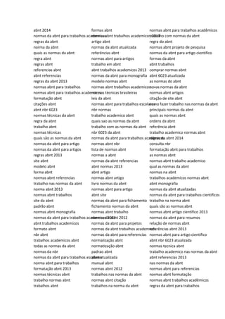 abnt 2014
normas da abnt para trabalhos academicos
regras da abnt
norma da abnt
quais as normas da abnt
regra abnt
regras abnt
referencias abnt
abnt referencias
regras da abnt 2013
normas abnt para trabalhos
normas abnt para trabalhos academicos
formatação abnt
citações abnt
abnt nbr 6023
normas técnicas da abnt
regra da abnt
trabalho abnt
normas técnicas
quais são as normas da abnt
normas da abnt para artigo
normas da abnt para artigos
regras abnt 2013
site abnt
modelo abnt
forma abnt
normas abnt referencias
trabalho nas normas da abnt
norma abnt 2013
normas abnt trabalhos
site da abnt
padrão abnt
normas abnt monografia
normas da abnt para trabalhos academicos 2013
abnt trabalhos academicos
formato abnt
nbr abnt
trabalhos academicos abnt
todas as normas da abnt
normas da nbr
normas da abnt para trabalhos escolares
norma abnt para trabalhos
formatação abnt 2013
normas técnicas abnt
trabalho normas abnt
trabalhos abnt
formas abnt
normas abnt trabalhos academicos 2013
artigo abnt
normas da abnt atualizada
referências abnt
normas abnt para artigos
trabalho em abnt
abnt trabalhos academicos 2013
normas da abnt para monografia
modelo normas abnt
normas abnt trabalhos academicos
normas técnicas brasileiras
leis da abnt
normas abnt para trabalhos escolares
nbr normas
trabalho academico abnt
quais sao as normas da abnt
trabalho com as normas da abnt
nbr 6023 da abnt
normas da abnt para trabalhos acadêmicos
normas abnt nbr
lista de normas abnt
normas a abnt
normas da abnt referencias
abnt normas 2013
abnt artigo
normas abnt artigo
livro normas da abnt
normas abnt para artigo
abnt site
normas da abnt para fichamento
fichamento normas da abnt
normas abnt trabalho
normas da abnt 2012
normas da abnt para projetos
normas da abnt trabalhos academicos
normas da abnt para referencias
normalização abnt
normatização abnt
padrao abnt
abnt atualizada
manual abnt
normas abnt 2012
trabalhos nas normas da abnt
normas abnt citação
trabalhos na norma da abnt
normas abnt para trabalhos acadêmicos
trabalho com normas da abnt
regra do abnt
normas abnt projeto de pesquisa
normas da abnt para artigo cientifico
formas da abnt
abnt trabalhos
comprar normas abnt
abnt 6023 atualizada
as normas do abnt
novas normas da abnt
normas abnt artigos
citação de site abnt
como fazer trabalho nas normas da abnt
principais normas da abnt
quais as normas abnt
ordens da abnt
referência abnt
trabalho academico normas abnt
regras da abnt 2014
consulta nbr
formatação abnt para trabalhos
as normas abnt
normas abnt trabalho academico
qual as normas da abnt
normas na abnt
trabalhos academicos normas abnt
abnt monografia
normas da abnt atualizadas
normas da abnt para trabalhos cientificos
trabalho na norma abnt
quais são as normas abnt
normas abnt artigo científico 2013
normas da abnt para resumos
relação de normas abnt
referências abnt 2013
normas abnt para artigo cientifico
abnt nbr 6023 atualizada
normas tecnica abnt
trabalho academico nas normas da abnt
abnt referencias 2013
nas normas da abnt
normas abnt para referencias
normas abnt formatação
normas abnt trabalhos acadêmicos
regras da abnt para trabalhos
 