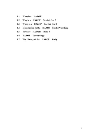 09.1 hazop studytrainingcourse | PDF