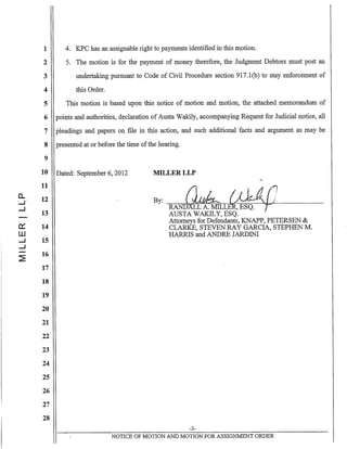 09.06.12    motion assignment order [conformed]