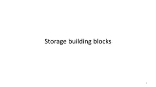 Storage building blocks
6
 