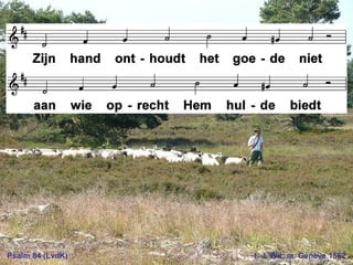 Psalm 84 (LvdK) t. J. Wit; m. Genève 1562
 