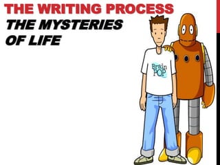 THE WRITING PROCESS
THE MYSTERIES
OF LIFE
 