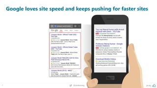 7 @peakaceag pa.ag
Google loves site speed and keeps pushing for faster sites
 