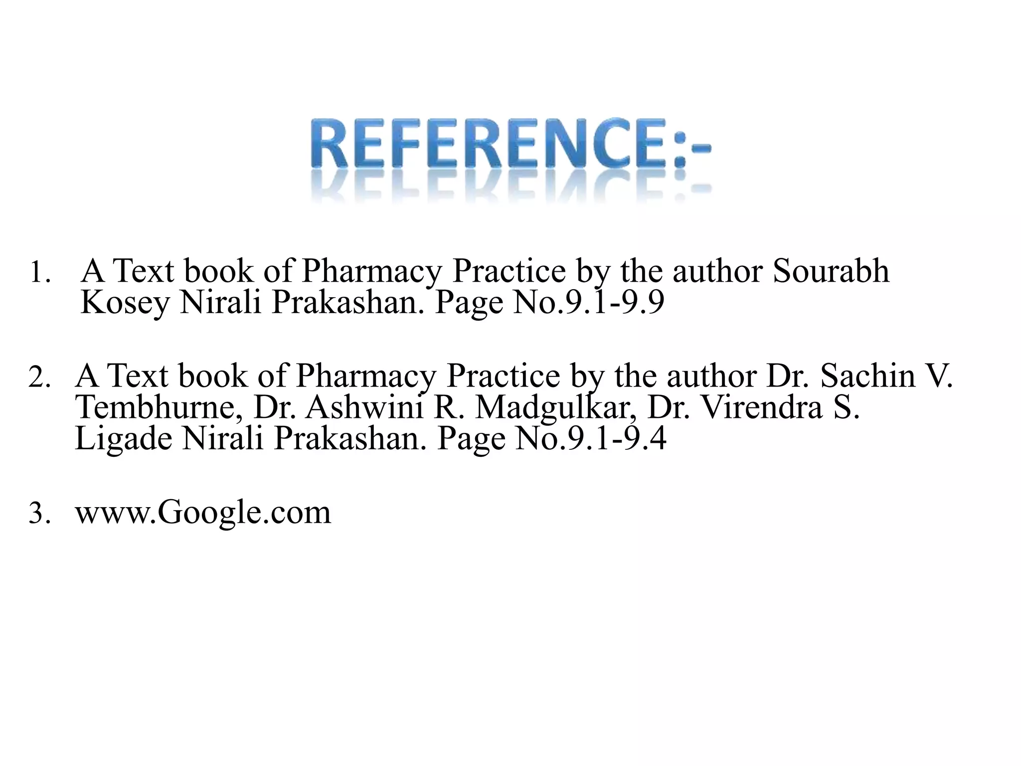 Patient Medication History Interview