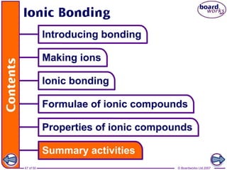 47 of 50 © Boardworks Ltd 2007
 