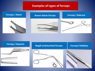 09.30 Surgical instruments types, classification and risks, Dr Yassir ...