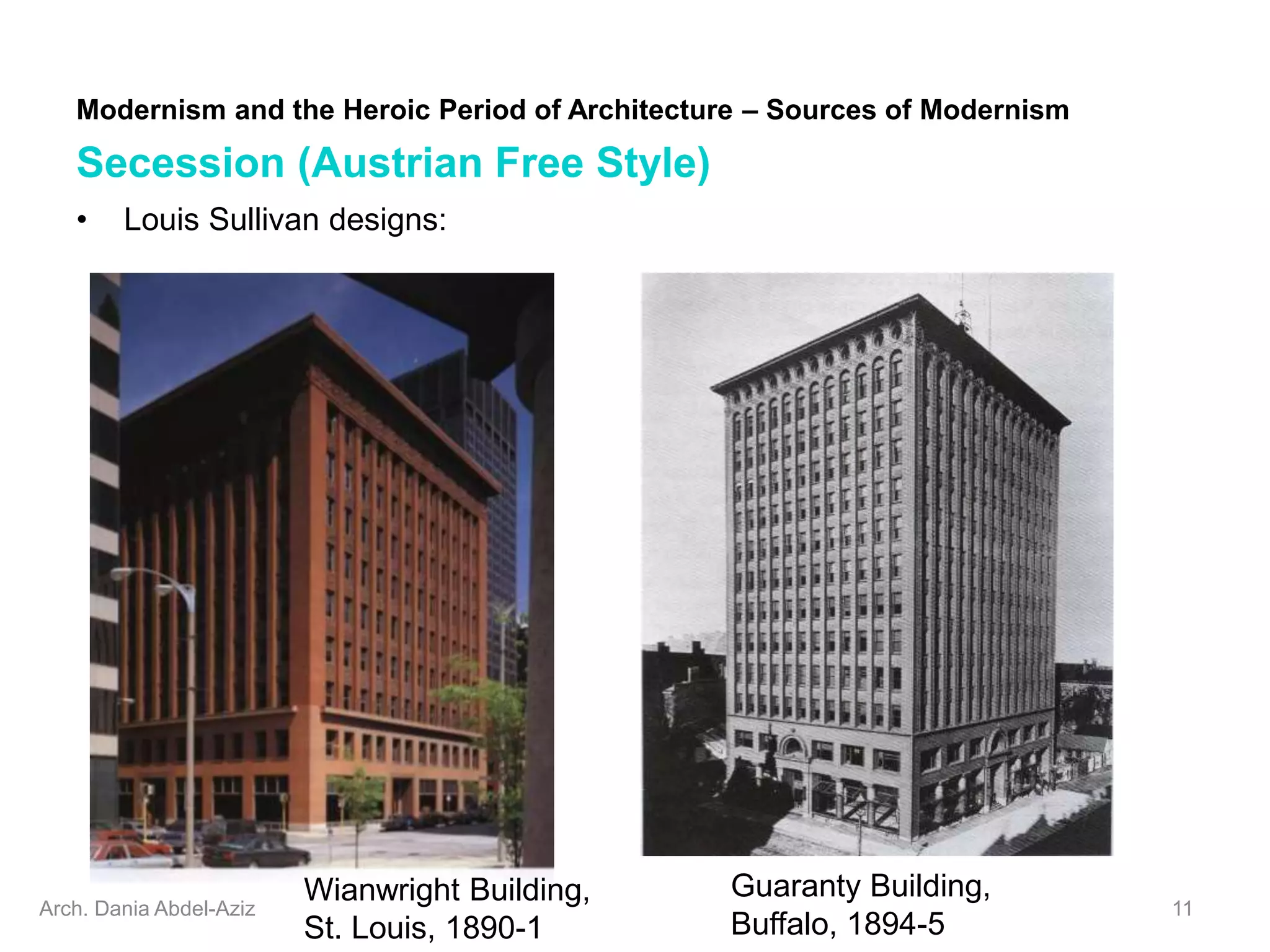 history of contemporary architecture - 09.Secession.ppt