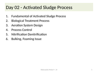 Sludge Behavioural Science Example Design 09. Optimal Design Operational Activated Sludge WWT 24.pptx
