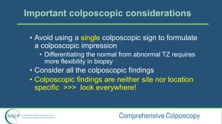 Comprehensive Colposcopy of the Abnormal Transformation Zone: Diagnosis ...