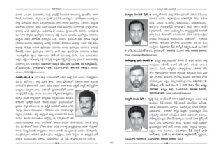 JHõ~tÅ∞ÊÅ∞
                                          ∆°                                                                                         ã¨Ü«∞º^£ #j~ü JÇ¨Ï=∞‡^£
=∞~åiî, XiÜ«∂, =∞à◊Ü«∂à◊O, POQÆ¡ ÉèÏ+¨Ö’¡ "≥Å∞=_»QÍ 'HÍÅ∞`«∞#ﬂ Ñ¨ÓÅ`À@— ‰õÄ_®                      ã¨=∂Ìx Ç¨ï¿ã<£ ¿+H± ó `«∂~°∞ÊQÀ^•=i lÖÏ¡ QÀáêÅÑ¨Ù~°OÖ’ 1953 _çÃãO|~°∞
Ç≤ÏOn, =∞à◊Ü«∂à◊O, Hõ#ﬂ_»O, POQÆ¡OÖ’ „Ñ¨K«∞i`«O JÜ«∂º~Ú. Ñ¨Ù~°™ê¯~åÅ∞–J"å~°∞¤Å∞:                                         =¸_»∞# [##O. `«e¡`«O„_»∞Å∞: [Ç¨Ï~°∞hﬂ™ê ÉËQÆO, =∞n<å
á⁄˜ì N~å=ÚÅ∞ `≥Å∞QÆ∞ qâ◊ﬁq^•ºÅÜ«∞O "åi '™êÇ≤Ïf Ñ¨Ù~°™ê¯~°O— (2005), ^èŒ~°‡xkè                                           +¨sÑ¶π. K«^Œ∞=Ù: a.Ü«∞ã‘û., Ñ≤l_çã≤Ü«∞O., Ñ≤lSP~üÑ≤Ü«∞O.
Ñ¨Ù~°™ê¯~°O (2002). L`«Î=∞ #=ÖÏ ~°K«~Ú`« Q“~°= Ñ¨Ù~°™ê¯~°O (qâßÖÏO„^èŒ ã¨ﬁ~À‚`«û"åÅ∞,                                    L^ÀºQÆ O : yÜ« ∂ AnÌ < £ ÉÏ|∂MÏ<£ „@ãπ ì (laÔ H „@ãπ ì )
2003), ÉèÏëê Ñ¨Ù~°™ê¯~°O (JkèHÍ~°ÉèÏëê ã¨OÑ¶¨∞O, ÃÇ·Ï^Œ~åÉÏ^£, 2003), =∂_»Éèí∂+≤                                         (ÃÇ·Ï^Œ~åÉÏ^£). 1980 #∞O_ç "åº™êÅ∞ ~åã¨∞Î#ﬂÑ¨Ê˜H˜ 2007Ö’
~°OQÍKåi ™ê‡~°Hõ Ñ¨Ù~°™ê¯~°O (2004), _èçb¡ `≥Å∞QÆ∞ JHÍ_»g∞ Ñ¨Ù~°™ê¯~°O (2005),                                           L~°∂Ì #∞O_ç `≥Å∞QÆ∞Ö’H˜ J#∞=kOz# '^Œo`« ã¨=∞ã¨º–W™ê¡O—
~å„+‘ìÜ«∞ qHÍãπ t~À=∞}˜ Ñ¨Ù~°™ê¯~°O (_èçb¡, 2005), Ñ¨ÙeHõO˜ Hõ^ä• ™êÇ≤Ïf ã¨`«¯$u                                        „QÆO^äŒO QÆ∞iÎOÑ¨Ù#∞ JOkOzOk. Ñ¨„uHõÅÖ’ ã¨ﬁ`«O„`«
(2005) |O_®~°∞ Dâ◊ﬁ~°=∞‡ J"å~°∞¤ (2006), âß~°^•O| J"å~°∞¤, ~°K«<å Hõ^ä• Ñ‘~î°O                                           "åº™êÅ∞, J#∞"å^Œ "åº™êÅ∞ „Ñ¨K«∞i`«O. ÖHõ∆ ºO: ^èŒ~°‡
J"å~°∞¤, H˘=ﬁe ™êÇ≤Ïf Ñ¨Ù~°™ê¯~°O (2009), LQÍk Ñ¨Ù~°™ê¯~°O (2007), "åã≤Ô~_ç¤                                             ã¨O™ê÷Ñ¨#. z~°∞<å=∂: ¿+H± Ç¨ï¿ãû<£ ã¨=∂Ìx, WO˜ #O.147/
ã‘`å^Õq #=ÖÏ Ñ¨Ù~°™ê¯~°O (2007), Kå™È Hõ^ä• Ñ¨Ù~å™ê¯~°O (2008). *ÏfÜ«∞                             3 P~ü˜, q[Ü«∞#QÆ~ü HÍÅh, ÃÇ·Ï^Œ~åÉÏ^£–500052. ã¨OKå~° "å}˜: 98665 56836.
–JO`«~å˚fÜ«∞ ™ê÷~Ú 'Hõ^ä•–#=Ö— áÈ©ÅÖ’ Ñ¨Å∞=∂~°∞¡ q*Ë`«, Ñ¨Å∞ |Ç¨ï=∞`«∞Å∞                          Email: shsamdani@rediffmail.com

ÅÉèíºO. ÅHõ∆ºO: ã¨=∂*Ïxﬂ Ñ¨˜ì Ñ‘_çã¨∞Î#ﬂ ~°∞QÆ‡`«Å qHõ$`«KÕ+¨ìÅ Ñ¨@¡ „Ñ¨[Å#∞ *ÏQÆ∞~°∂‰õΩeﬂ        ã¨g∞=ÙÖÏ¡ MÏ<£ Ñ¨~îå<£ ó Y=∞‡O lÖÏ¡ HõÅ∂¡~°∞Ö’ 1966 "Õ∞ S^Œ∞# [##O. `«e¡
KÕÜ∂Å#ﬂ z#ﬂ „Ñ¨Ü∞`«ﬂO. z~°∞<å=∂: ã¨Ü∞º^£ ã¨bO, á¶êò #O.306, *ˇa Jáê~ü"∞Oòû,
     «              «                         «             ¡                      ì ≥                                     `«O„_»∞Å∞: ã¨H˜<åc, |Ç¨Ï~ü Jb MÏ<£. K«^Œ∞=Ù: Ü«∞O.U
^À=∞ÅQÆ ∂ _» , ÃÇ· Ï ^Œ ~ åÉÏ^£ – 29. ã¨ O Kå~° " å}˜ : 98493 86327. Email:                                                (Ç≤ÏOk)., a.W_ç. L^ÀºQÆO: Láê^è•ºÜ«ÚÅ∞. 1990Ö’ 'QÀi
saleem_652003@yahoo.co.in                                                                                                  Ö’x QÍ_è®O^èŒHÍ~°O— ^è•i‡Hõ "åºã¨O`À P~°OÉèí"≥∞ÿ qq^èŒ Ñ¨„u
ã¨=∞^£ Zãπ Z ó Hõ_»Ñ¨ lÖÏ¡ #O^ŒÅ∂~°∞Ö’ 1935 EÖˇ· 10# [##O. q^•º~°›`«Å∞:                                                    HõÖ’¡ "åº™êÅ∞, J#∞"å^Œ "åº™êÅ∞, Hõq`«Å∞, Hõ^ä•xHõÅ∞ KÀ@∞
ZO.U. L^ÀºQÆO : ~åR ZÔH·û*ò âßY. 1982 „áêO`«OÖ’ z`«∂Î~°∞ lÖÏ¡ u~°∞Ñ¨u                                                      KÕã¨∞‰õΩ<åﬂ~Ú. ÖHõ∆ºO: ã¨`«º ã¨O^Õâ◊ „Ñ¨Kå~°O. z~°∞<å=∂: Ñ≤.
#QÆ~°OÖ’x Éèí"åx #QÆ~ü x"åã≤. Hõ_»Ñ¨ lÖÏ¡Ö’ KåÖÏ HÍÅO ZÔH·û*ò ã¨i¯Öò W<£ÃãÊHõì~üQÍ                                         ã¨g∞=ÙÖÏ¡ MÏ<£, WO˜ #O. 8–4–347, x*ÏO ¿Ñ@, Y=∞‡O
ÉÏ^èŒº`«Å∞ x~°ﬁÇ≤ÏOKå~°∞. 1982Ö’ ÃÇ·Ï^Œ~åÉÏ^£Ö’ [iy#                                                                       507001, Y=∞‡O lÖÏ¡. ã¨OKå~°"å}˜: 94406 54325,
'PO„^èŒ„Ñ¨^Õâò =Úã≤¡O `≥Å∞QÆ∞ ~°K«~Ú`«Å ã¨"Õ∞‡à◊#O— HÍ~°º„Hõ=∞O                                                            95735 47479. Email: pskhan@gmail.com
PÇ¨ﬁ# Hõq∞˜ HÍ~°º^Œ~°≈QÍ ÉÏ^èŒº`«Å∞ x~°ﬁÇ≤ÏOK«_»O =∂„`«"Õ∞                                       ã¨~åÌ~ü ÉÏëê ¿+H± ó Hõ$ëê‚ lÖÏ¡ #∂lg_»∞Ö’ 1961 U„Ñ≤Öò `˘q∞‡k# [##O. `«e¡
HÍ‰õΩO_® „Ñ¨`ÕºHõ ã¨OzHõ '`≥Å∞QÆ∞ k"≥ﬁÅ∞— „Ñ¨K«∞iOK«_»OÖ’                                                              `«O„_»∞Å∞: ¿+H± ã¨H˜<åc, ¿+H± `«∞~åÉò. HõÅO¿Ñ~°∞: JÖòÑ¶¨`å.
„Ñ¨=ÚY áê„`« =Ç≤ÏOKå~°∞. D „Ñ¨`ÕºHõ ã¨OzHõÖ’ PÜ«∞# ~åã≤#                                                               K«^Œ∞=Ù: Ü«∞ãπÜ«∞ãπã≤. L^ÀºQÆO: q[Ü«∞Hõ$ëê‚ ã¨∂Ñ¨~ü =∂Ô~¯ò,
'=Úã≤¡O `≥Å∞QÆ∞ ~°K«~Ú`«Å∞ : <Õ˜`«~°O— J#∞ ã¨q=~°}Ï`«‡Hõ                                                              q[Ü«∞"å_». 1980Ö’ <åã≤ÎHõ q∞„`«Ö’ „Ñ¨K«∞i`«"≥∞ÿ# '<Õ#∞
"åºã¨O „Ñ¨K«∞i`«O. ~åR "åºÑ¨ÎOQÍ L#ﬂ ã¨∞=∂~°∞ 50 =∞Ok                                                                  <åã≤Î‰õΩ_çﬂ— Hõq`«`À P~°OaèOz qq^èŒ Ñ¨„uHõÅÖ’ Hõq`«Å∞,
=Úã≤¡O `≥Å∞QÆ∞ ~°K«~Ú`«Å∞ áêÖÁæ#ﬂ D ã¨"Õ∞‡à◊#OÖ’ 30                                                                    ™êÇ≤Ï`«º q=∞~°≈Å∞ KÀ@∞KÕã¨∞‰õΩ<åﬂ~Ú. '=¸Öò x"åã≤ >ˇÿ"£∞û—Ö’
=∞Ok ~°K«~Ú`«Å∞ ~åã≤# "åº™êÅ`À '`≥Å∞QÆ∞ k"≥ﬁÅ∞— ~°∂á⁄OkOk. 1982 =∂iÛ                                                   =zÛ# '<Õ#∞ =¸Å"åã≤x— Hõq`«, 'JO‰õΩ~ü— (_èçb¡) Ñ¨„uHõÖ’
20, 21 `ÕkÅÖ’ Ô~O_»∞ ~ÀAÅ áê@∞ qq^èŒ ™êÇ≤Ï`«º HÍ~°º„Hõ=∂Å∞, Hõq`å QÀ+¨µªÅ`À                                            „Ñ¨K«∞i`«"≥∞ÿ# 'ÖÏÖò [OQ∑— (Ç≤ÏOk Hõq`«) QÆ∞iÎOÑ¨Ù WKåÛ~Ú.
™êy# "≥Ú@ì"≥Ú^Œ˜ HÍ~°º„Hõ=∞O Hõ#∞Hõ P<å˜ =ÚYº=∞O„u Éèí=#O "≥OHõ„Ï"£∞,                                               ÖHõ ∆ º O: ã¨ = ∞ ã¨ = ∂[O. z~° ∞ <å=∂: ¿+H± ã¨ ~ åÌ ~ ü ÉÏëê
=∞O„u=~°∞ºÅ∞, JkèHÍ~° ÉèÏëêã¨OÑ¶¨∞O J^èŒº‰õ∆ΩÅ∞, W`«~° ÃÑ^ŒÌÅ∞ D HÍ~°º„Hõ=∞OÖ’                                         (JÖòÑ¶¨`å), WO˜ #O.41–1/4–4, ^•ﬁ~°HÍ#QÆ~ü, Hõ$+¨‚ÅOHõ,
áêÖÁæx q[Ü«∞=O`«O KÕâß~°∞. (ã¨=∂Kå~°O: ¿+H± Jb, HÍ=Ó~°∞,22–01–2010).                               q[Ü«∞"å_»–520013. ã¨OKå~°"å}˜: 99856 23693 (Ñ≤Ñ≤).
                                          137                                                 70                                             138
 